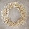 Handcrafted 19" Capiz Shell Wreath - Handmade Christmas Gift - Holiday Tree